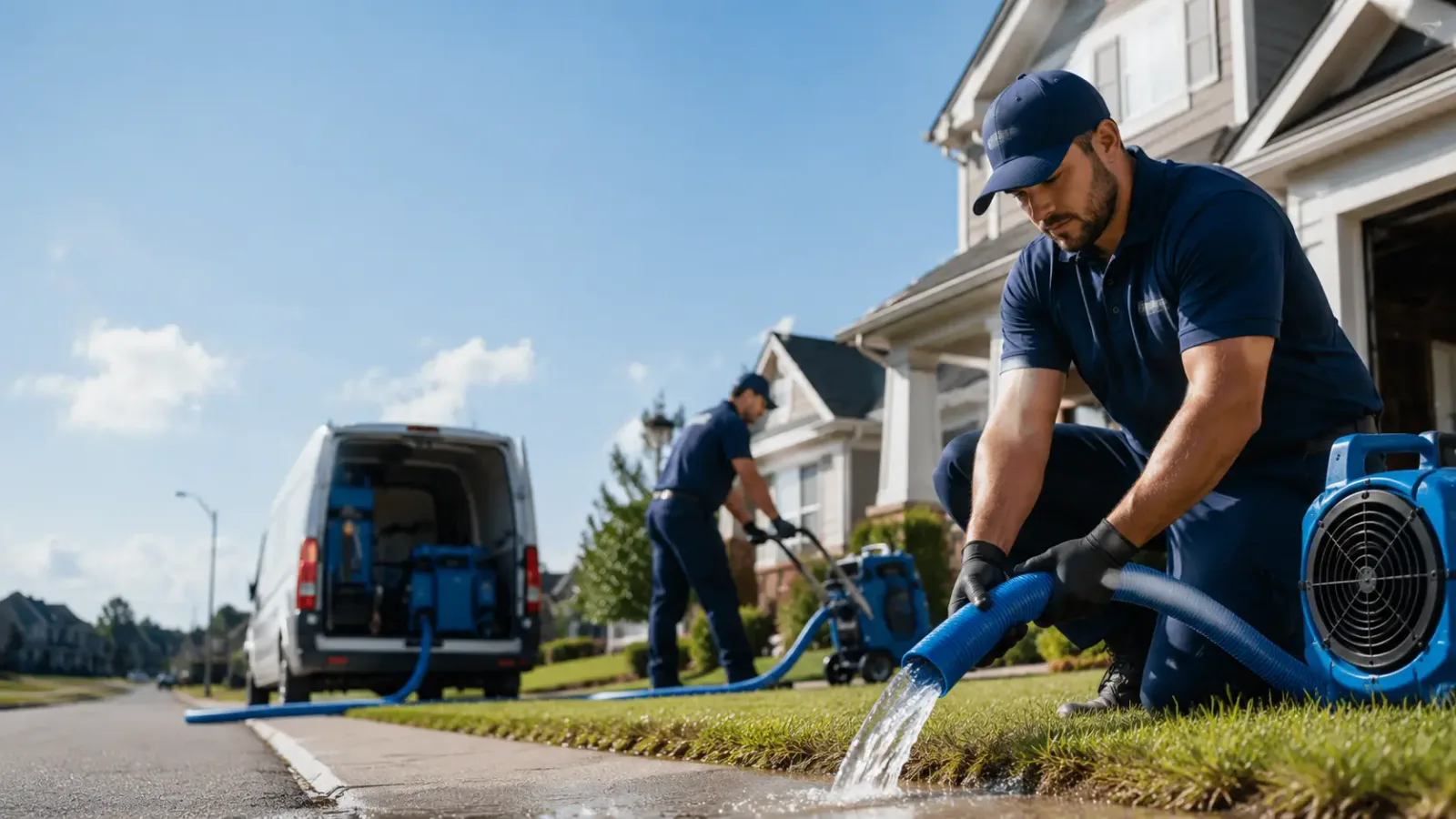Flood Damage Restoration in Ambia, IN